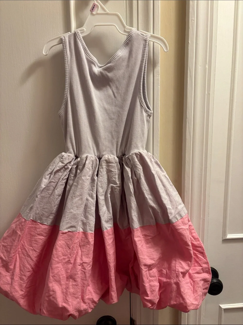 GAP Girls Two-Tone Lavender and Pink Bubble Dress